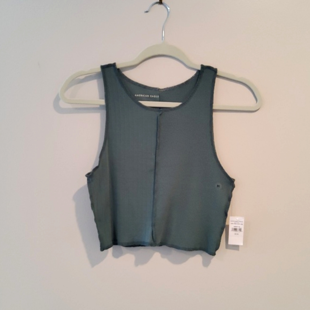 American Eagle Tank Cutoff Size Medium